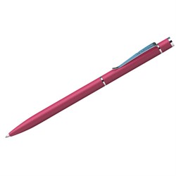 Ручка шариковая "Golden Classic" синяя, 0,7мм, корпус розовый/хром, поворотная, пластик.футляр - фото 12211