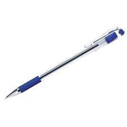 Ручка шариковая "Mega Soft", синяя, 0,5мм, грип - фото 14066