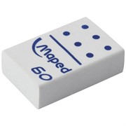 Ластик &quot;Domino&quot;, прямоугольный, пластик, 28*19*9мм