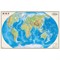 Карта "Мир" физическая 1:35млн. (0,58*0,9) мелованная бумага - фото 10793