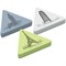 Ластик "Triangle XL", треугольный, термопластичная резина, 55*55*55*9мм - фото 9242